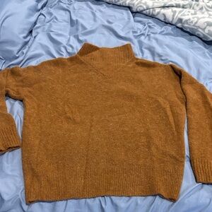 Madewell Tan Knit Sweater